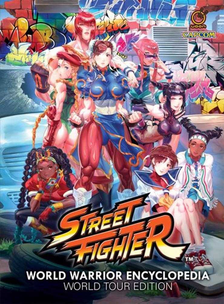 Street Fighter World Warrior Encyclopedia World Tour Edition Hardcover