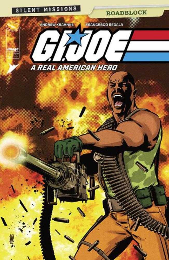 G.I. Joe A Real American Hero Roadblock #1 (One Shot) Cover B Jorge Fornes Variant