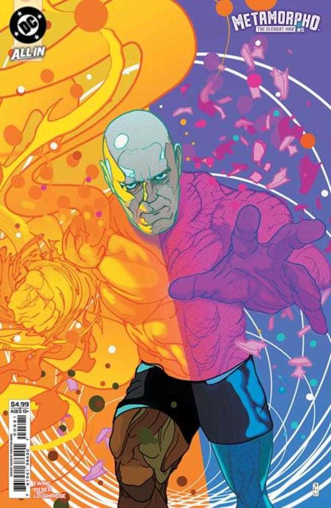Metamorpho The Element Man #5 Cover B Christian Ward Card Stock Variant