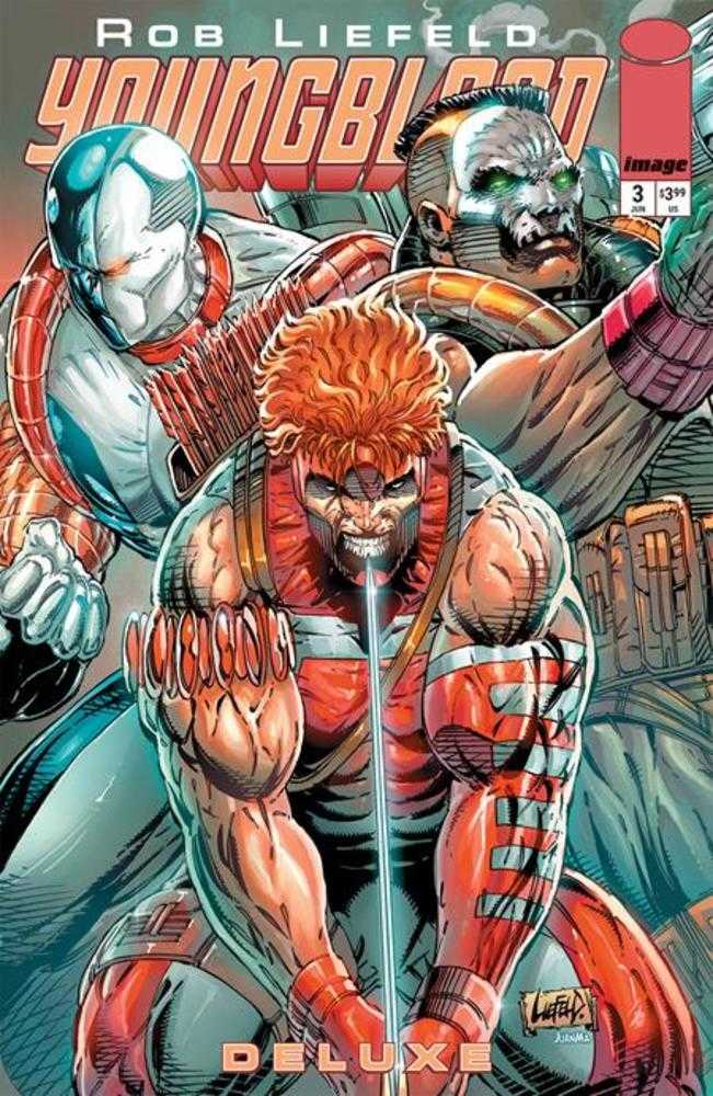 Youngblood Deluxe #3 Cover B Rob Liefeld Foil Variant
