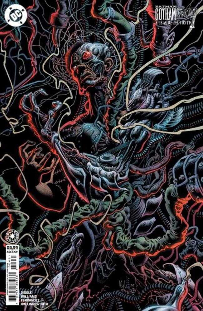 Batman Gotham By Gaslight A League For Justice #4 (Of 6) Cover B Kyle Hotz Card Stock Variant