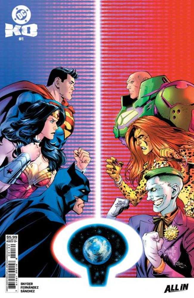 DC K.O. #1 (Of 5) Cover O Greg Capullo Card Stock Variant