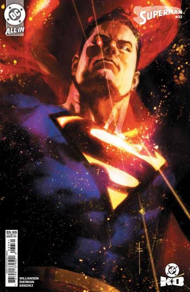 Superman #33 Cover C Sebastian Fiumara Card Stock Variant (DC K.O.)