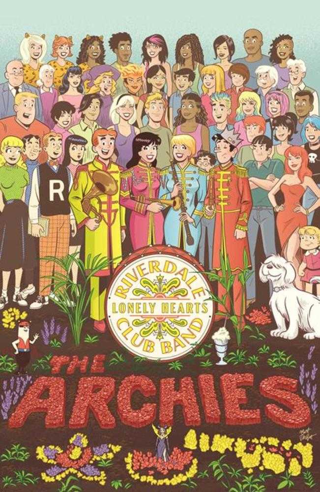 Laugh #166 Facsimile Edition Cover E Matt Talbot Foil Full Art Sgt Peppers Variant
