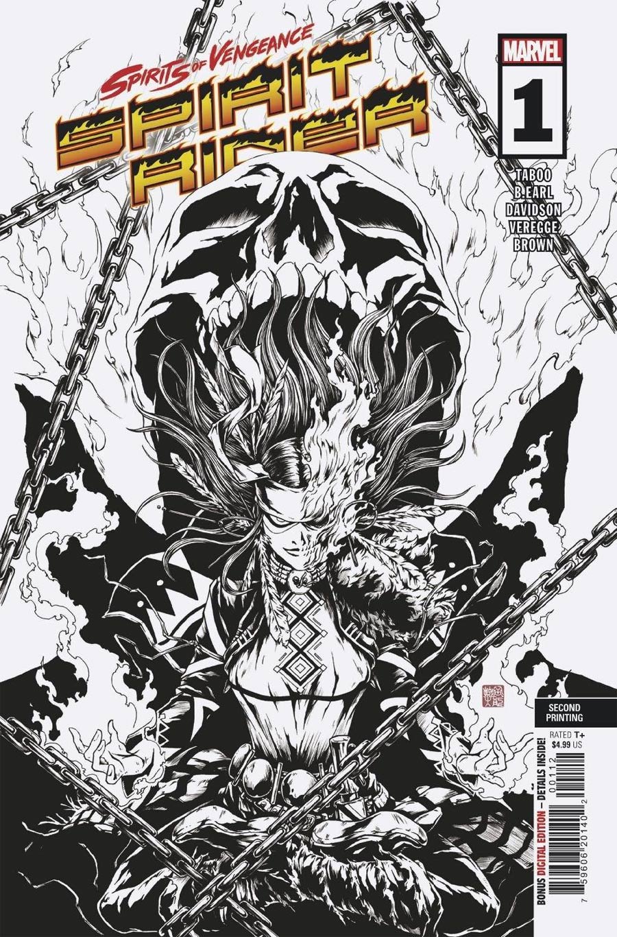 Spirits of Vengeance: Spirit Rider #1 F cover