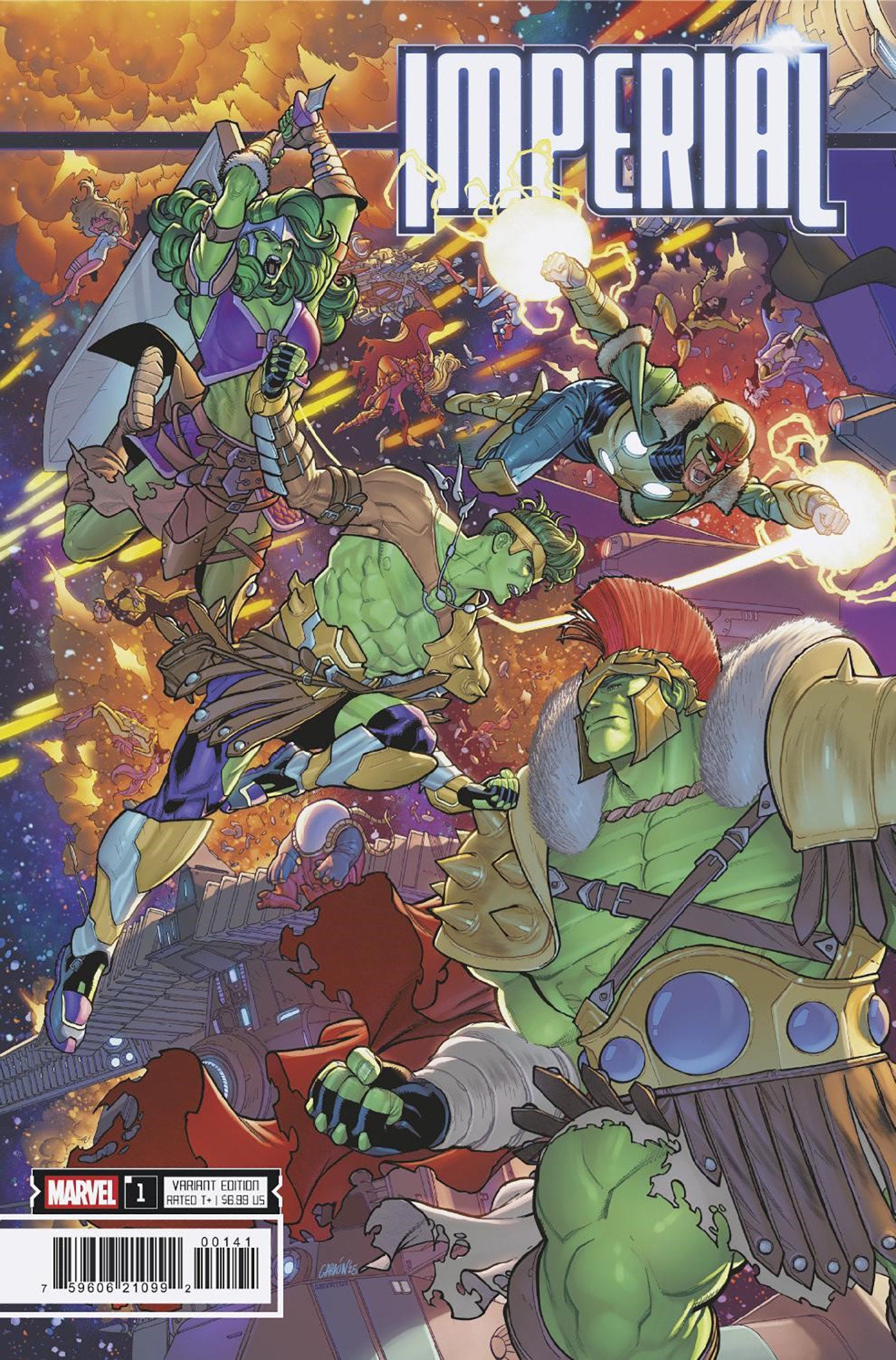 Imperial #1 (Of 4) Javier Garron 4 Part Connect Variant