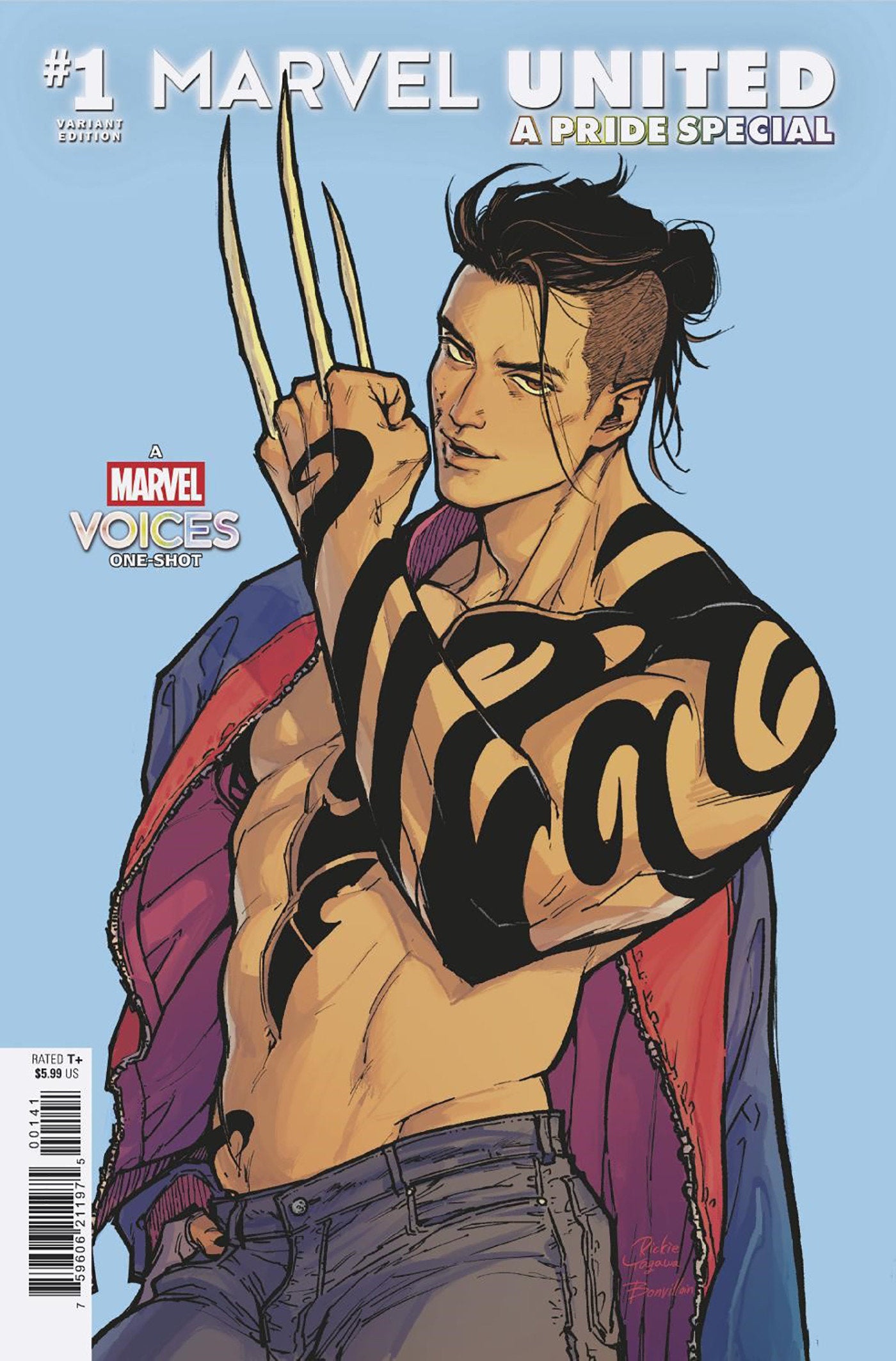 Marvel United A Pride Special #1 Rickie Yagawa Variant