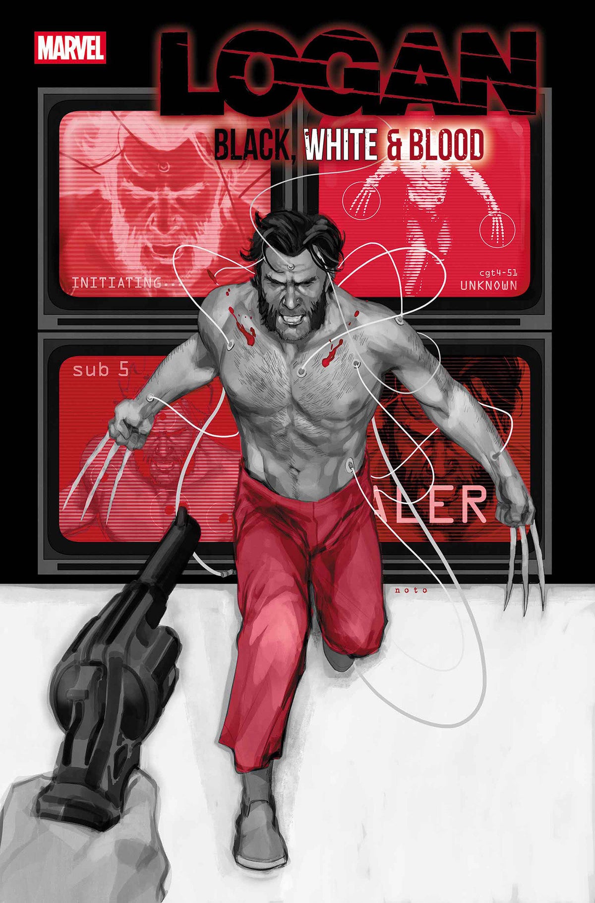 Logan: Black, White & Blood #3 Phil Noto Variant