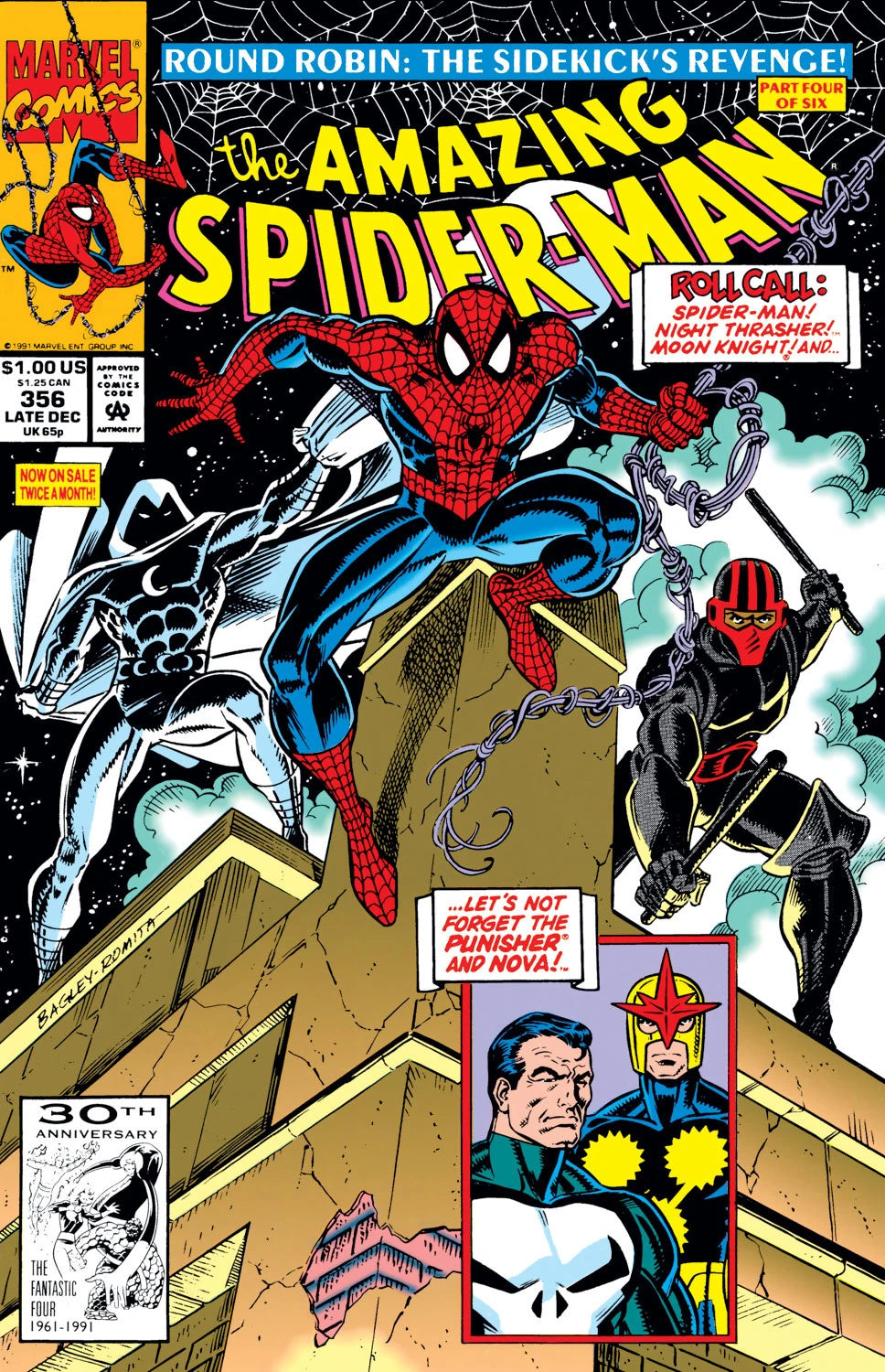 Amazing Spider-Man #356 A Direct Edition cover