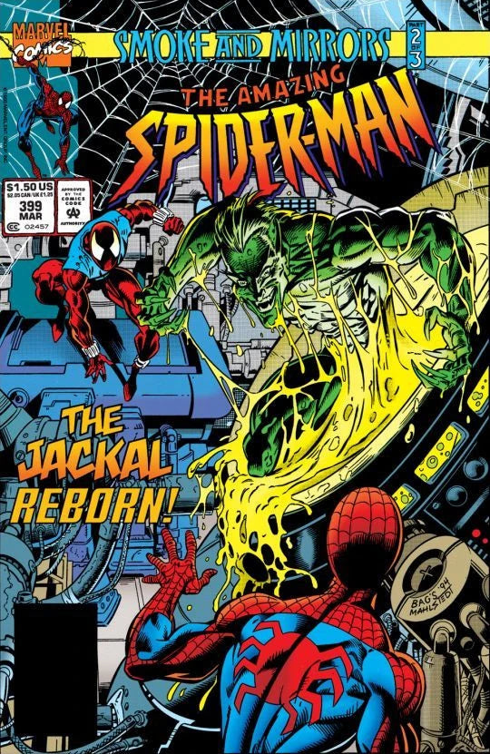 Amazing Spider-Man #399 A Direct Edition cover