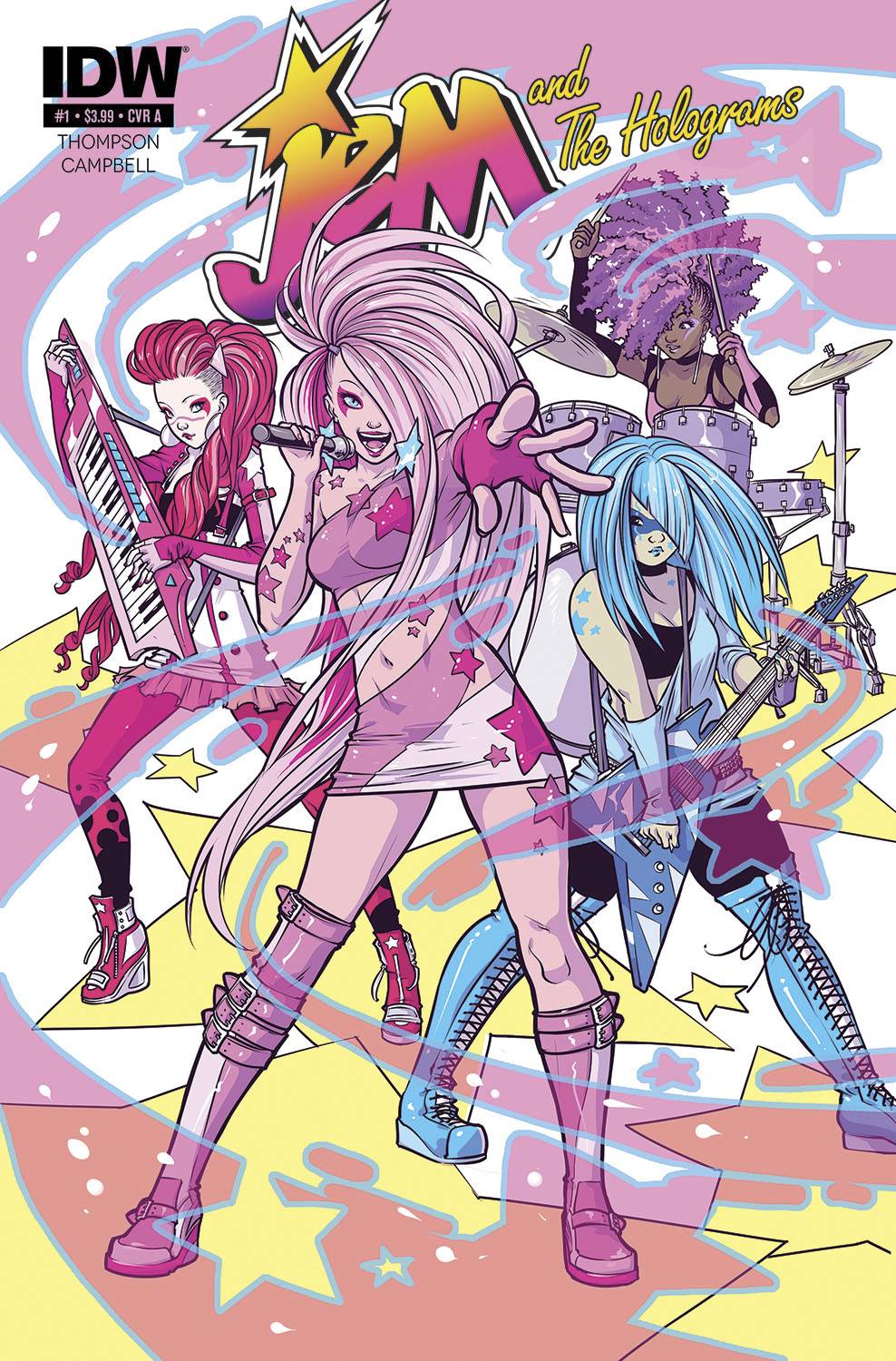 Jem and The Holograms #1 F cover