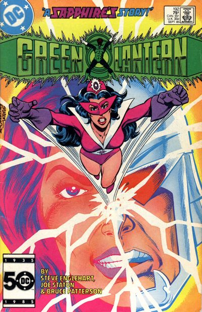 Green Lantern #192 Newsstand Edition cover