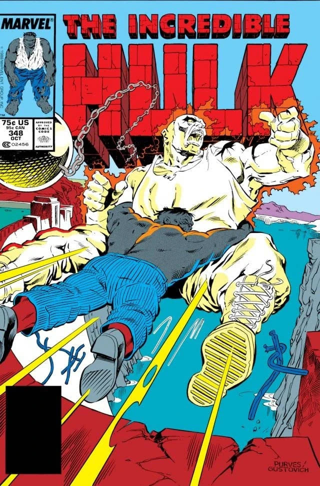 The Incredible Hulk #348 Direct Edition cover