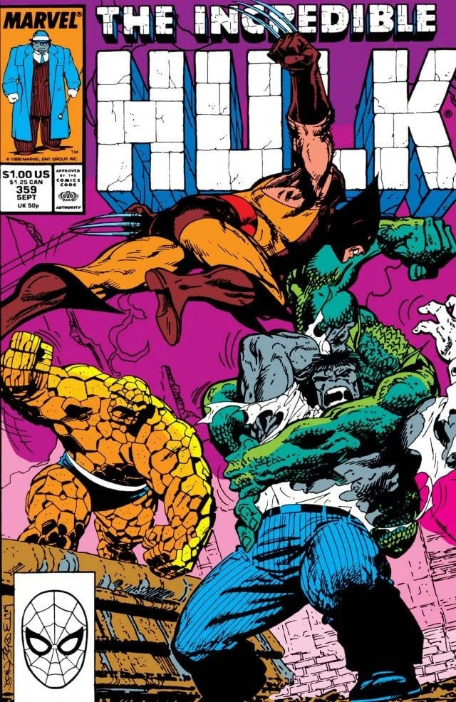The Incredible Hulk #359 Direct Edition cover
