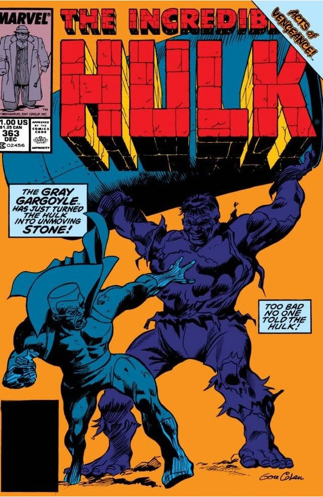 The Incredible Hulk #363 Newsstand Edition cover