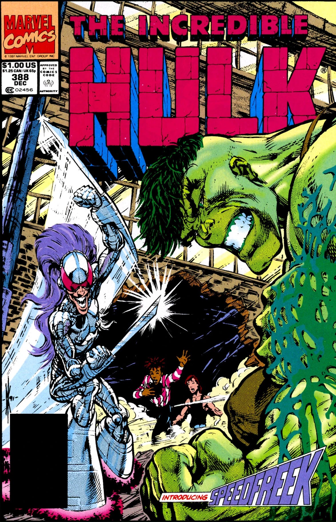 The Incredible Hulk #388 Direct Edition cover