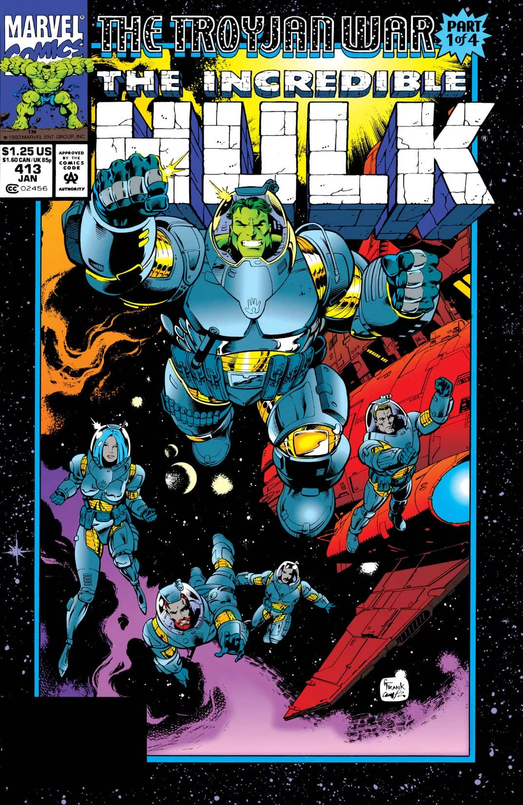 The Incredible Hulk #413 Direct Edition cover