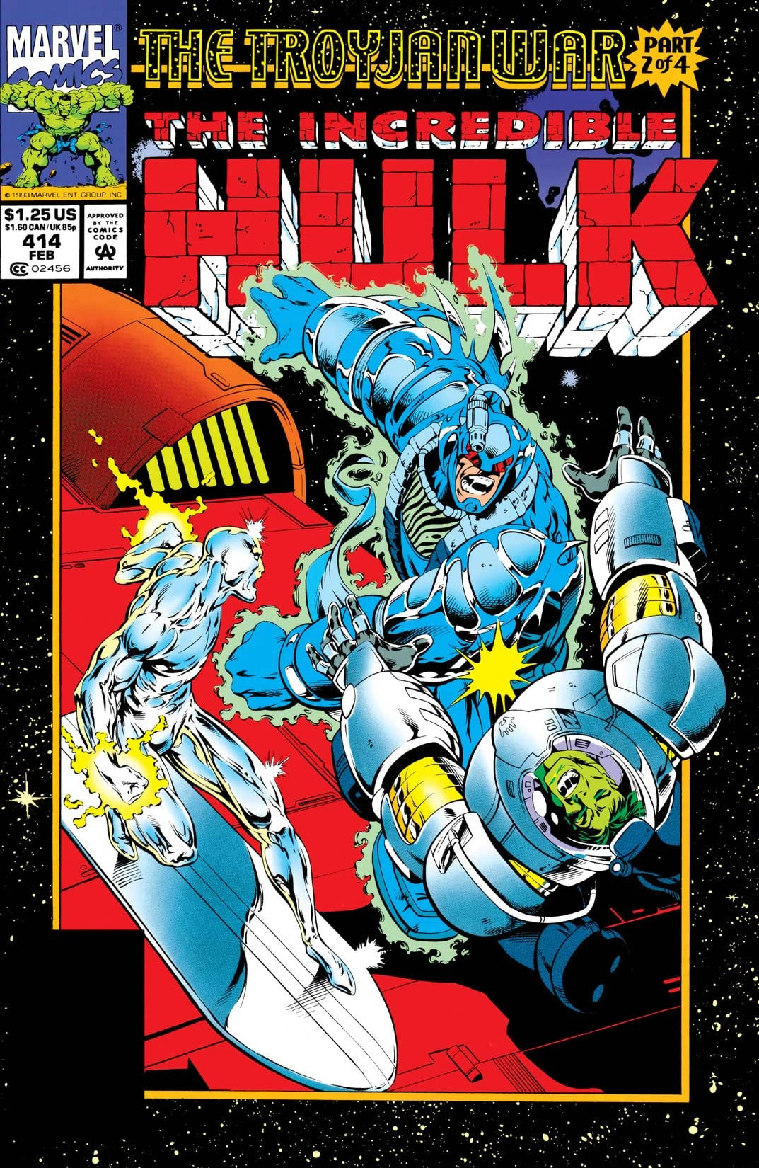 The Incredible Hulk #414 Direct Edition cover