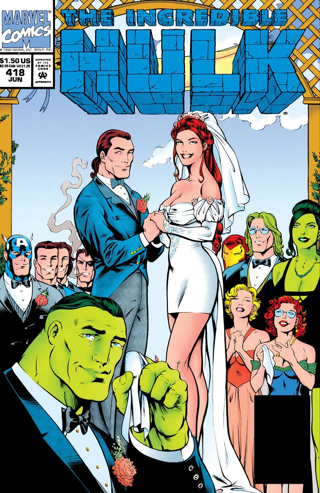 The Incredible Hulk #418 Gatefold Direct Edition cover