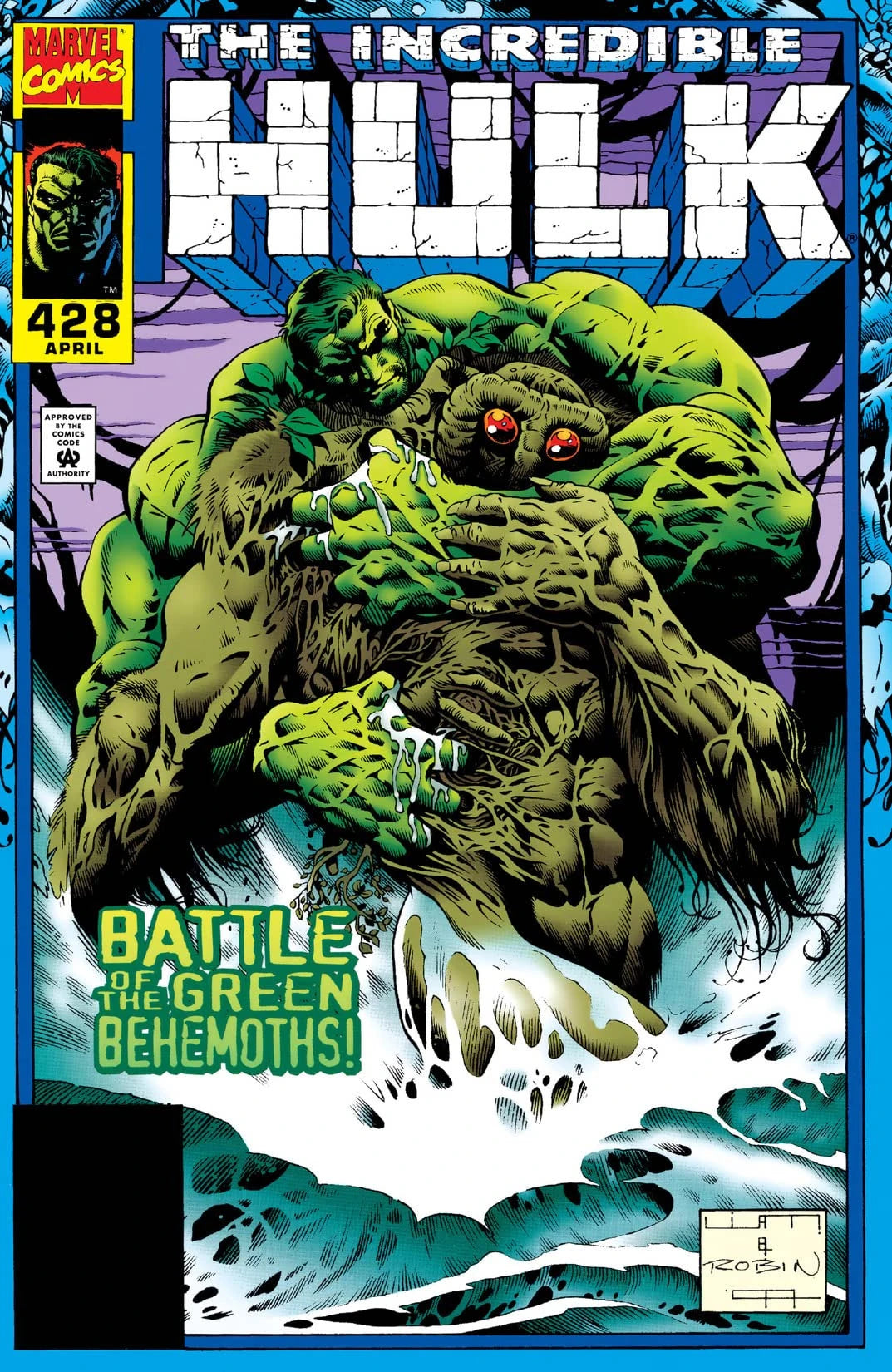 The Incredible Hulk #428 Deluxe Direct Edition cover
