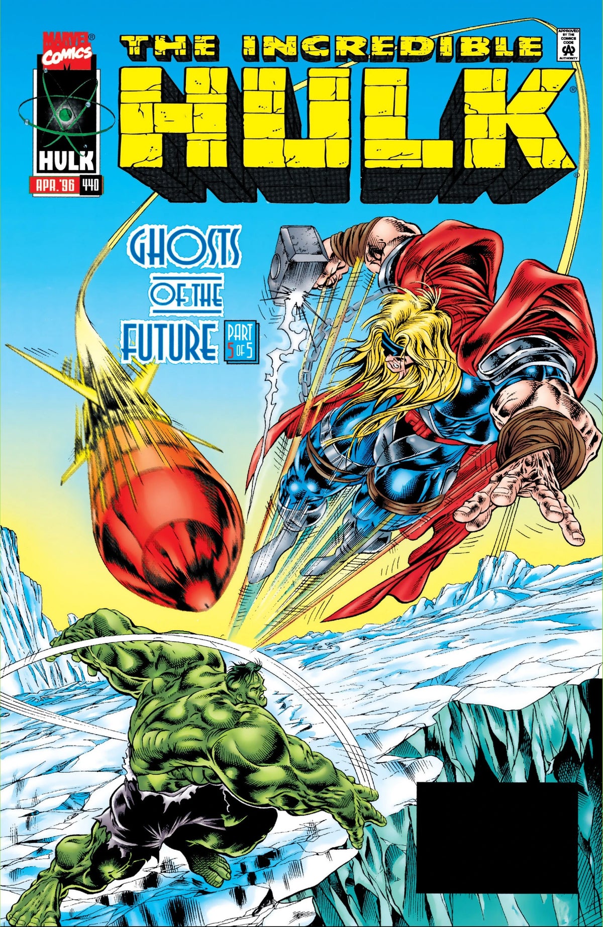 The Incredible Hulk #440 Direct Edition cover