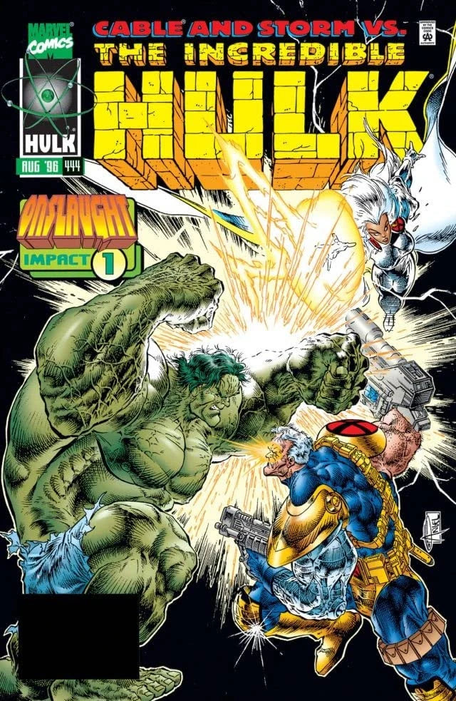 The Incredible Hulk #444 Direct Edition cover