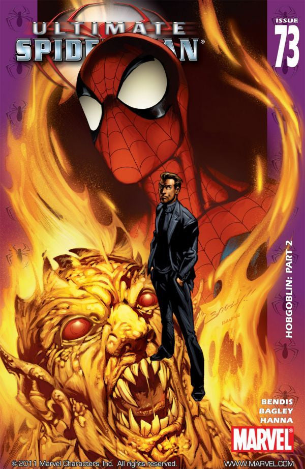 Ultimate Spider-Man #73 Direct Edition cover