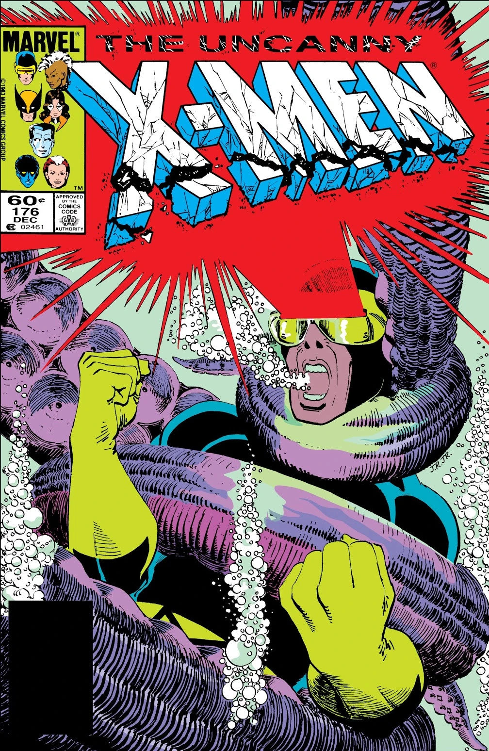 Uncanny X-Men #176 Newsstand Edition cover