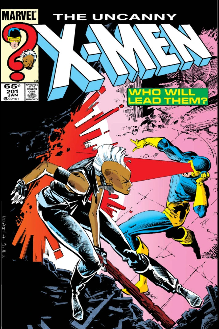 Uncanny X-Men #201 Newsstand Edition cover