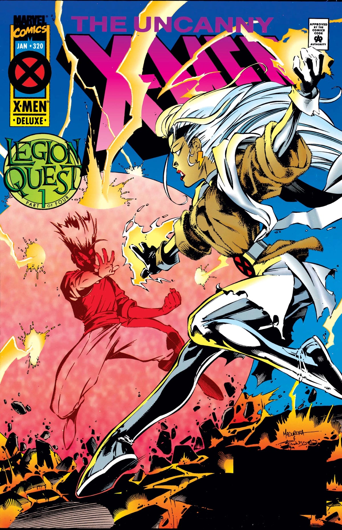 Uncanny X-Men #320 Direct Edition cover