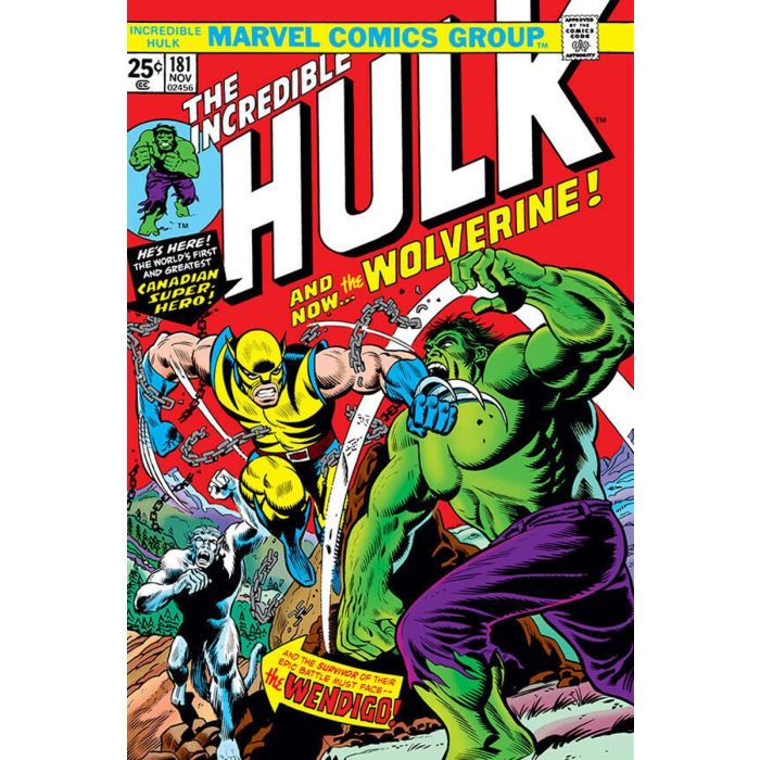 Hulk Vs Wolverine Poster