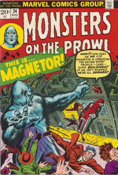 Monsters on the Prowl #24 cover