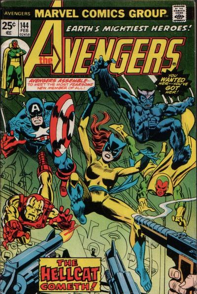 The Avengers #144 (1976) cover
