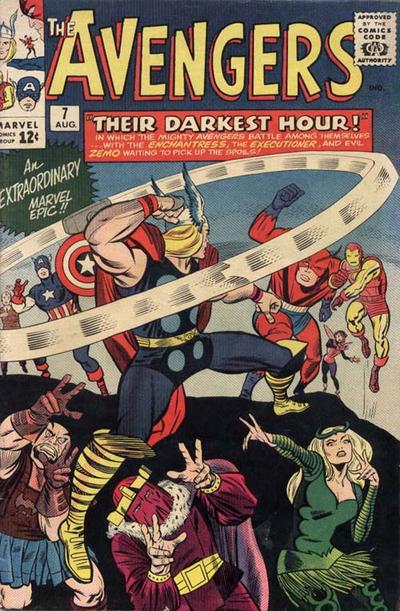 The Avengers #7 (1964) cover