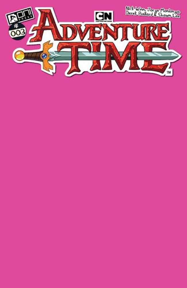 Adventure Time (2025) #3 Cover C Princess Bubblegum Pink Sketc