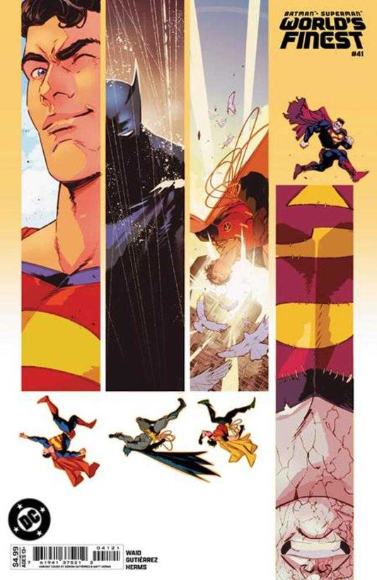 Batman Superman Worlds Finest #41 Cover C Adrian Gutierrez Card Stock Variant
