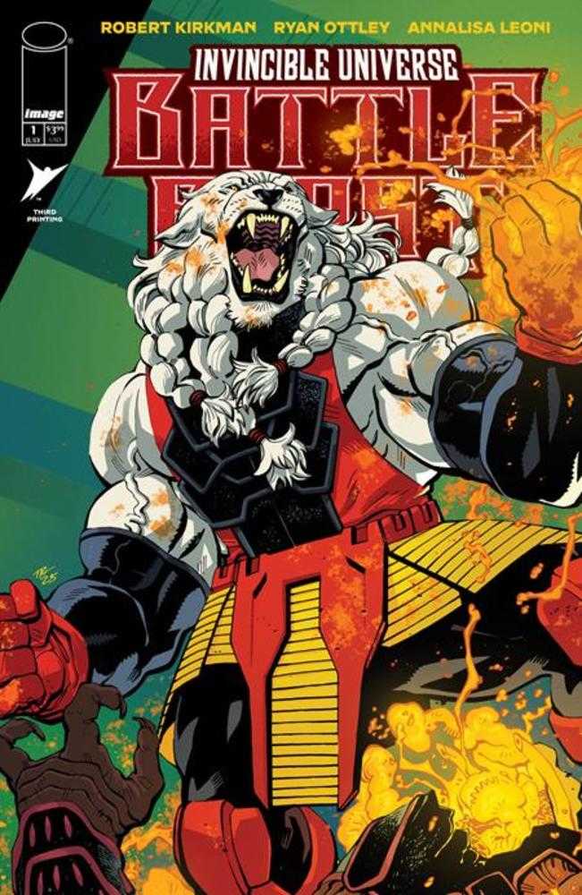 Invincible Universe Battle Beast #1 3RD Printing