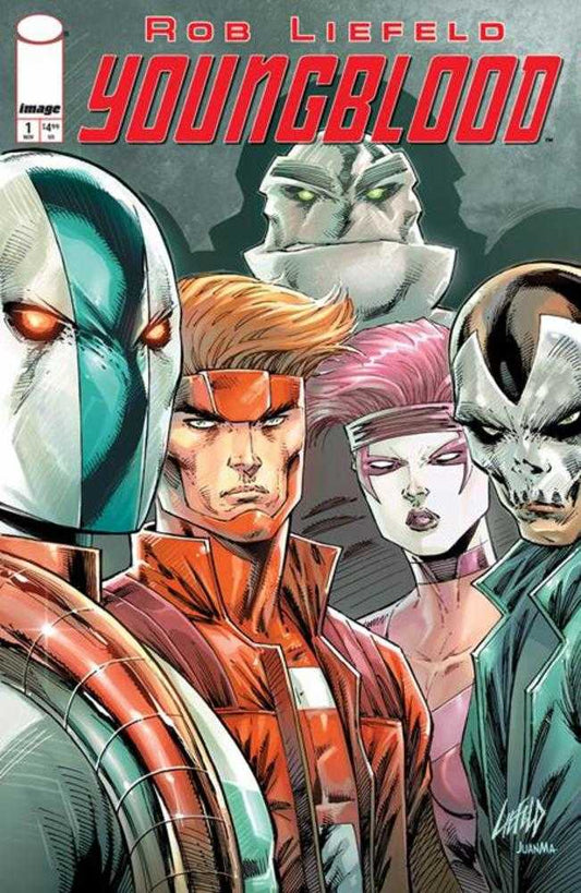 Youngblood #1 (2025) Cover A Rob Liefeld Polybagged & Collectible Card