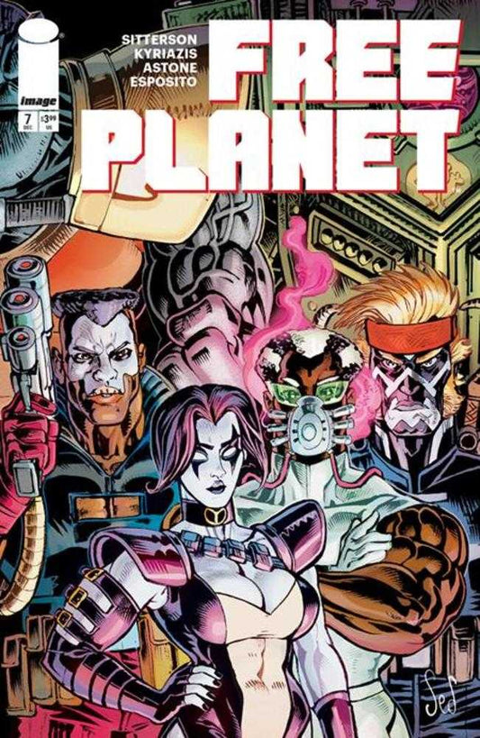 Free Planet #7 Cover D Jed Dougherty Youngblood Team Up Variant
