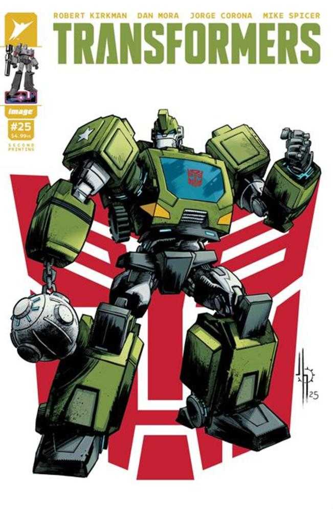 Transformers #25 2 Nd Printing Cover B Jason Howard Variant