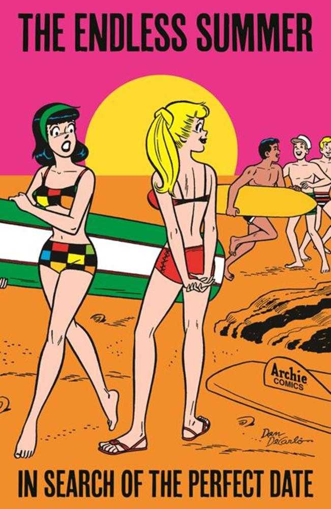 Betty And Me #1 (One Shot) Facsimile Edition Cover B Endless Summer Dan Decarlo Variant