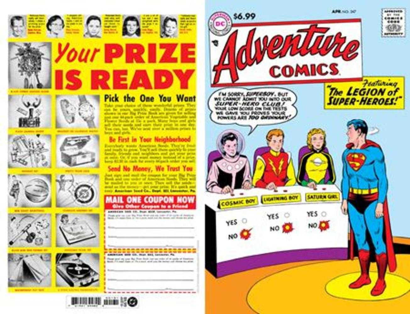 Adventure Comics #247 Facsimile Edition Cover C Curt Swan Foil Variant