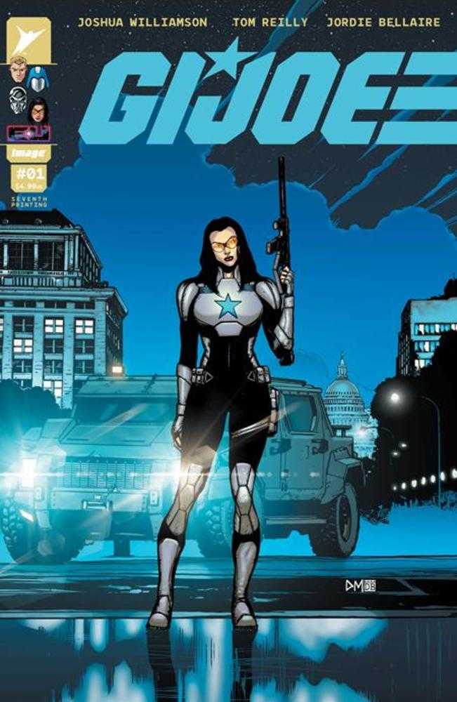 G.I. Joe #1 7 Th Printing Cover A Doug Mahnke & David Baron
