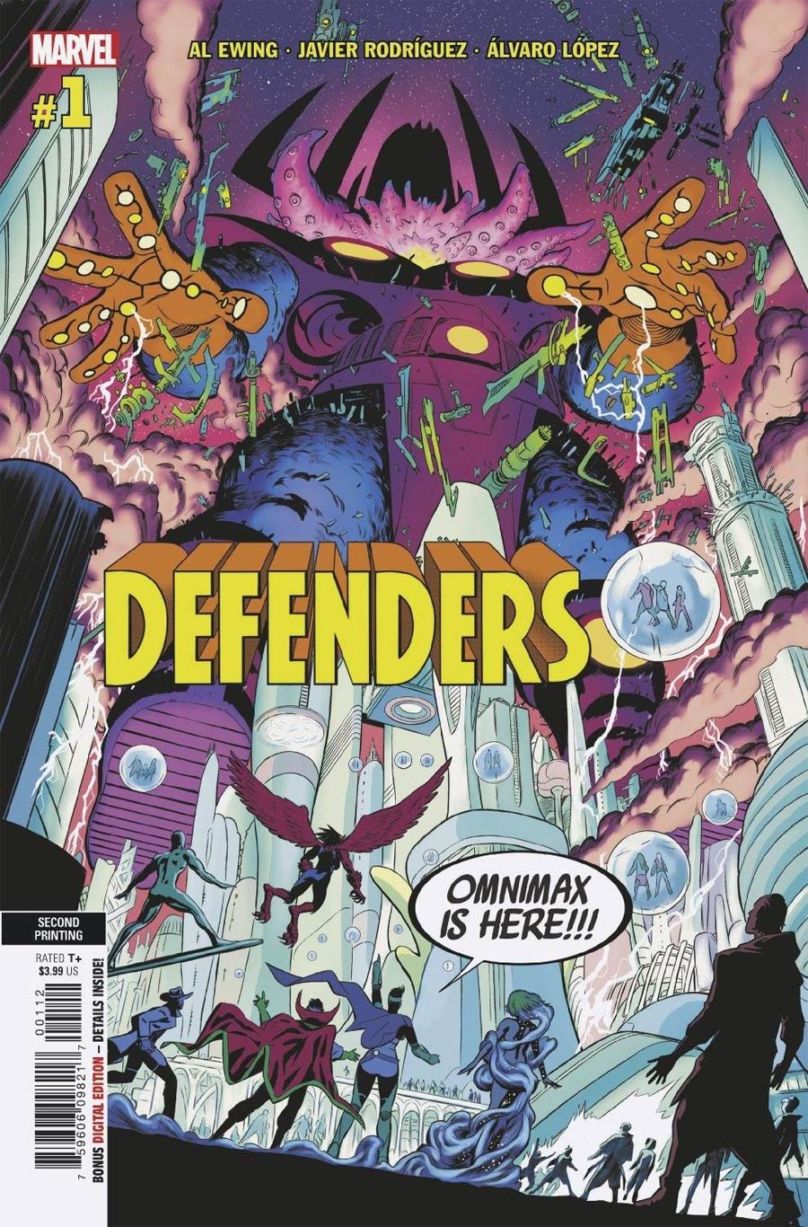The Defenders #1 K cover