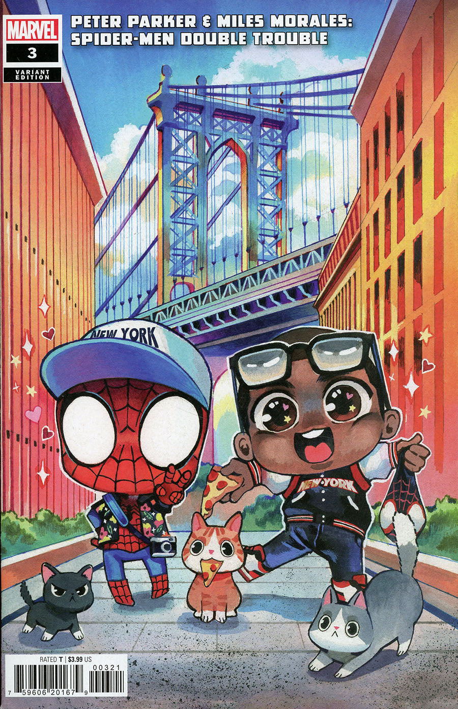 Peter Parker & Miles Morales: Spider-Men: Double Trouble #3 B cover
