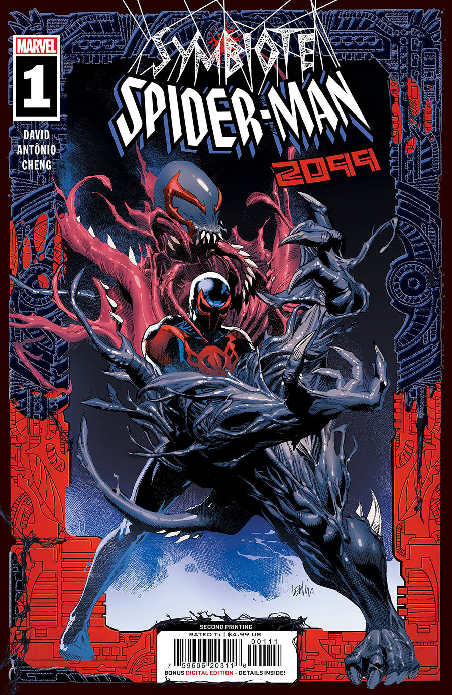 Symbiote Spider-Man 2099 #1 I cover