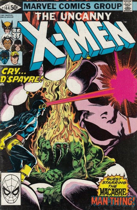 Uncanny X-Men #144 A Direct Edition cover