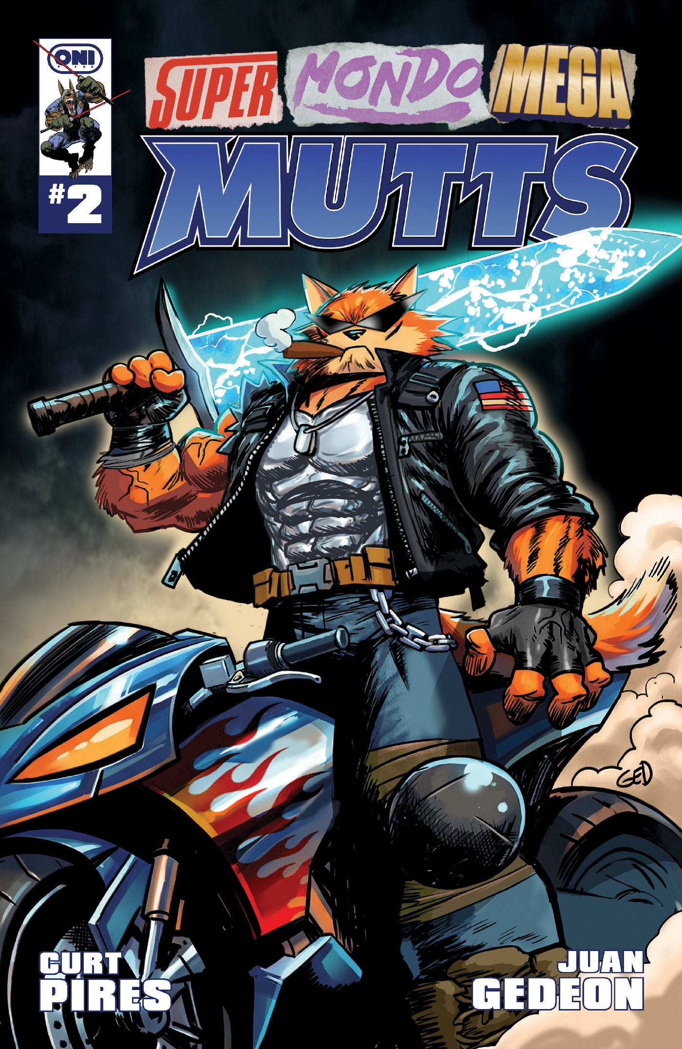 Super Mondo Mega Mutts #2 Cover A Juan Gedeon