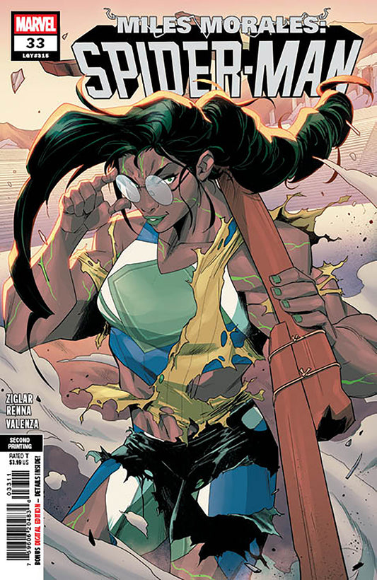Miles Morales: Spider-Man #33 Marco Renna 2nd Print Variant