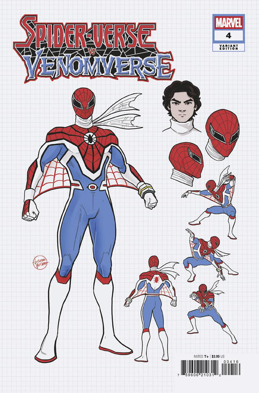Spider-Verse vs. Venomverse #4 Luciano Vecchio Design Variant